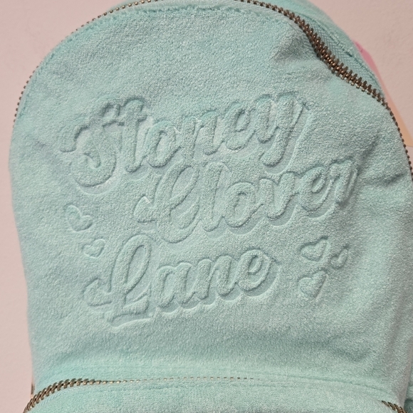 Stoney Clover Terry Cloth Backpack Mint Green main image 4